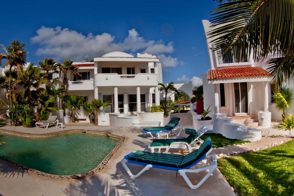 Villas Flamingo Akumal Eksteriør billede